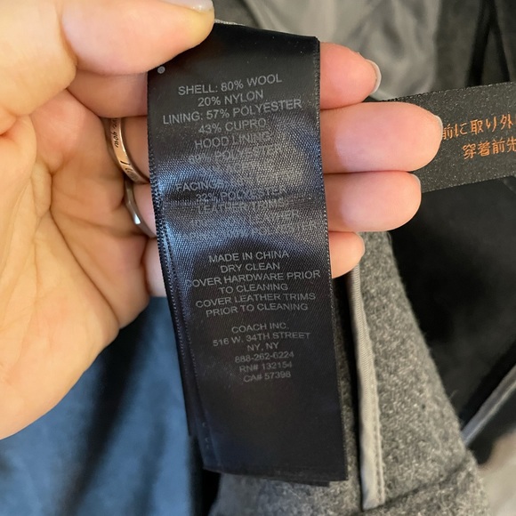 Coach Wool Coat - Picture 8 of 8